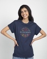 Shop Harry Platform Doodle Boyfriend T-Shirt-Front