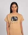 Shop Harry Potter Platform Boyfriend T-Shirt (HPL)-Front