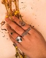 Shop Slytherin Ring Set Of 5-Design