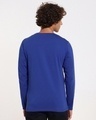 Shop Hashtag Blue Full Sleeve T-Shirt-Full