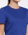 Shop Hashtag Blue Puff Sleeve T-Shirt