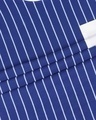 Shop Hashtag Blue Stripe Pocket T-Shirt