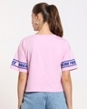 Shop Hashtag Pink Loose Fit Short Top-Full