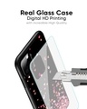 Shop Heart Rain Fall Premium Glass Case For Realme 11 Pro+ 5G (Shock Proof, Scratch Resistant)-Full