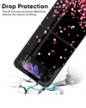 Shop Heart Rain Fall Premium Glass Case for Samsung Galaxy Z Flip4 5G (Shock Proof, Scratch Resistant)-Design