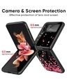 Shop Heart Rain Fall Premium Glass Case for Samsung Galaxy Z Flip4 5G (Shock Proof, Scratch Resistant)