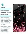 Shop Heart Rain Fall Printed Premium Glass Cover for OnePlus 7 (Shock Proof, Lightweight)-Back