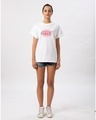 Shop Heart Watercolor Boyfriend T-Shirt-Full