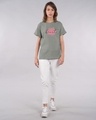 Shop Heart Watercolor Boyfriend T-Shirt