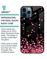Shop Hearts Printed Silicon Glass Cover For iPhone 12 Pro Max (Light Weight, Impact Resistant)-Design