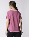Shop Heater Rose Half Sleeves Tape T-shirt-Full