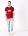 Shop Heavy Lifter Shinchan Half Sleeve T-Shirt (SHL)-Full
