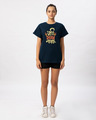 Shop Hebbi Gorom Lagchee Boyfriend T-Shirt-Full
