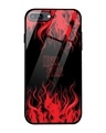 Shop Hell Fire Premium Glass Cover for Apple iPhone 7 Plus-Front