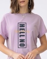 Shop Hell No Monday Boyfriend Women's T-shirt-Front