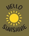 Shop Hello Sunshine Elbow Sleeve T-shirt-Full