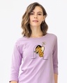 Shop Hello There Jerry Round Neck 3/4th Sleeve T-Shirt (TJL)-Front