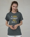 Shop Hero Boyfriend T-Shirt-Front