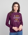 Shop Hero Fleece Light Sweatshirts-Front