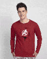 Shop Hero For Life Full Sleeve T-Shirt (AVL)-Front