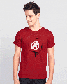Shop Hero For Life Half Sleeve T-Shirt (AVL)-Front