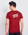 Shop Hero For Life Half Sleeve T-Shirt (AVL)-Design