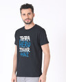 Shop Hero Idhar Hai Half Sleeve T-Shirt-Design