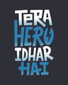 Shop Hero Idhar Hai Half Sleeve T-Shirt