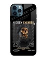 Shop Hidden Enemies Premium Glass Case for Apple iPhone 12 Pro (Shock Proof, Scratch Resistant)-Front