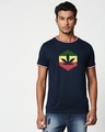 Shop High Colors Crewneck Varsity Rib H/S T-Shirt Multicolor-Front