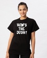 Shop High Josh Boyfriend T-Shirt-Front