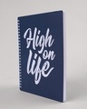 Shop High On Life Spiral Notebook-Full
