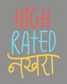 Shop High Rated Nakhra Scoop Neck Full Sleeve T-Shirt-Full