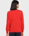 Shop Women's Red Relaxed Fit Sweatshirt-Design