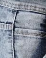 Shop Men Blue Slim Fit Mid Rise Clean Look Stretchable Ankle Length Jeans