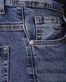 Shop Men's Blue Washed Mildly Distress Slim Fit Mid Rise Jeans