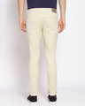 Shop Mens Cream Color Washed Slim Fit Mid Rise Clen Look No Faded Jeans-Design