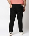 Shop Plus Size Men Black Regular Fit Mid Rise Clean Look Jeans-Design