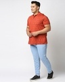 Shop Plus Size Men Blue Jogger Fit Mid Rise Clean Look Joggers Jeans-Full