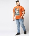 Shop Plus Size Men Blue Regular Fit Mid Rise Clean Look Jeans-Full