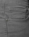 Shop Plus Size Men Grey Jogger Fit Mid Rise Clean Look Joggers Jeans