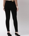 Shop Women's Black Skinny Fit High Rise Jeans-Design