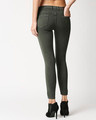 Shop Women's Slim Fit Mid Rise Clean Look Cropped Jeans-Design