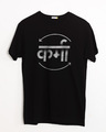 Shop Hindi Karma Half Sleeve T-Shirt-Front