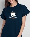 Shop Hobe Naki Ek Bar Boyfriend T-Shirt-Front