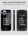 Shop Daily Routine Glass Case For Iphone 13-Design