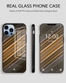 Shop Diagonal Slash Pattern Glass Case For Iphone 12 Pro Max-Design