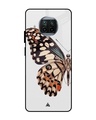 Shop Monarch Butterfly Glass Case For Mi 10i 5g-Front