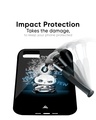 Shop Black Pew Pew Glass Case for Samsung Galaxy M32-Full