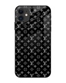 Shop Symbolic Pattern Glass Case For Iphone 12-Front